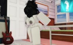 1girls 3d 3d_(artwork) areolae barefoot big_breasts breasts completely_nude completely_nude_female dancing female female_only full_body griddy meme naked naked_female ninjashyper2 nipples nude nude_female roblox robloxian solo solo_female