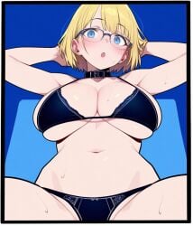 ai_generated bikini kokujin_no_tenkousei_ni_ane_o_ntr-ru large_breasts teacher