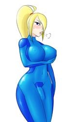samus aran from metroid by sealguy