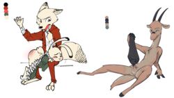 2018 ambiguous_gender antelope anthro balls barefoot bat blush bruised canine chest_tuft clothed clothing deke_(ittybittykittytittys) dipstick_ears dipstick_tail disney dress erection facial_markings fan_character fellatio female fox fuel_(character) green_eyes group holding_character horn ittybittykittytittys judy_hopps lagomorph male male/ambiguous mammal markings membranous_wings multicolored_tail multiple_images nick_wilde nude on_lap oral over_knee over_the_knee_spanking penis rabbit reclining sex simple_background sitting size_difference spanking straight suit tuft upside-down white_background wings zootopia