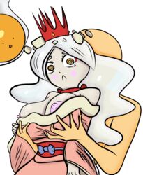 1boy artist_request blush breasts female her_eggcelency yellow_eyes yo-kai_watch youkai_watch_3