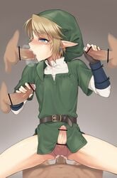 5boys anal blush cum cum_in_ass cum_in_mouth cum_inside cum_on_body cum_on_face erection erection_while_penetrated femboy gay girly handjob link link_(twilight_princess) male male_focus male_only meimone oral penis tagme testicles the_legend_of_zelda twilight_princess yaoi