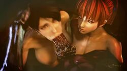 1boy 1girls 26regionsfm 2girls 3d :>= animated asian biting_lip black_hair breasts brown_eyes dead_or_alive deepthroat demon dubious_consent eyeshadow fellatio female forced_fellatio gagging ginger hand_on_another's_head head_grab interspecies irrumatio kasumi_(doa) kneeling kunoichi large_penis long_penis male male_pov momiji_(ninja_gaiden) monster monster_cock mp4 ninja_gaiden no_sound oral orange_eyes orange_hair pale_skin penis ponytail pov red_eyes saliva saliva_trail sloppy spiked_penis submissive tecmo text throat_abuse throat_fuck tied_hair unusual_anatomy unusual_genitalia unusual_penis video watermark