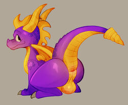 spyro from spyro the dragon by daftpatriot