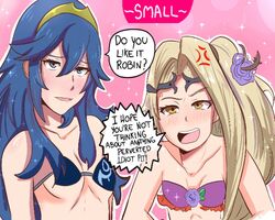 blue_hair fire_emblem fire_emblem_awakening kid_icarus lucina_(fire_emblem) small_breasts viridi