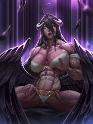 albedo (overlord) from overlord (maruyama) by rokupan