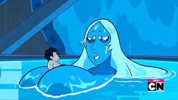 1boy 1girls animated areola aunt_and_nephew blue_diamond_(steven_universe) blue_eyes blue_hair blue_nipples blue_skin cartoon_network casual_nudity curvaceous curvy diamond_authority edit exposed_breasts familiar_(steven_universe) female floating_breasts gem_(species) giantess huge_breasts human hyper_breasts larger_female long_hair male male_swimwear nude_female nude_filter older_female pale_skin screencap screenshot screenshot_edit smaller_human smaller_male sound steven_quartz_universe steven_universe swimwear tagme theboogie video water wet young younger_male