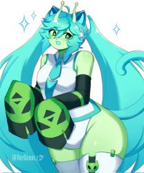 glorpi miku (dyarikku) from sega by akydoodlz