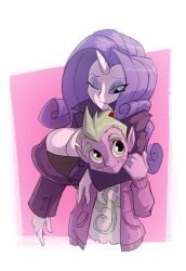 rarity (mlp) from friendship is magic by bigdad