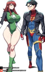 green lantern from dc by xhaart