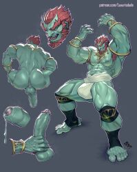 ganondorf from nintendo by henry partum