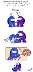 blue (among us) from among us by shriekingmagpie