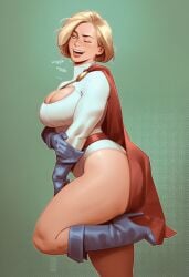 power girl from dc by phophopho