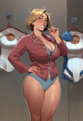 power girl from dc by phophopho