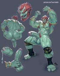 ganondorf from nintendo by henry partum