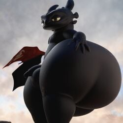 fury (httyd) from dreamworks by darkspite