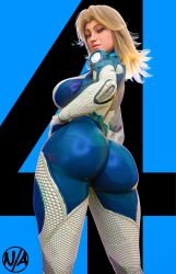invisible woman from fantastic four by notavailablexxx