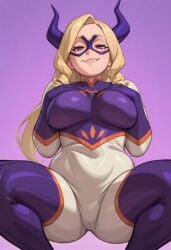 ai_generated boku_no_hero_academia mount_lady my_hero_academia mystiqueanimeart yuu_takeyama