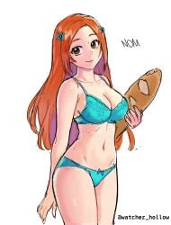 1girls 2d 2d_(artwork) 2d_artwork almost_naked almost_nude anime anime_character arm_behind_back background baguette bare_arms bare_belly bare_chest bare_hands bare_hips bare_legs bare_midriff bare_navel bare_shoulders bare_skin bare_thighs belly belly_button big_boobs big_breasts blank_background bleach blue_bra blue_lingerie blue_panties blue_underwear bra bread breasts brown-eyed_female brown_eyes busty busty_female busty_girl busty_teen busty_teenager cleavage closed_mouth_smile collarbone cowboy_shot curvaceous curvaceous_body curvaceous_female curvaceous_figure curvaceous_hips curvaceous_teenager curvy curvy_body curvy_female curvy_figure curvy_hips curvy_teen digital digital_art digital_drawing digital_drawing_(artwork) digital_media digital_media_(artwork) drawing exposed exposed_arms exposed_belly exposed_chest exposed_hips exposed_legs exposed_midriff exposed_navel exposed_shoulders exposed_skin exposed_thighs eye-level_view fanart feet_out_of_frame female female_focus female_only fingernails fingers fit_female foot_out_of_frame from_front front_view ginger ginger_hair glistening_boobs glistening_breasts glistening_hair glistening_legs glistening_shoulders glistening_skin glistening_thighs glossy_breasts glossy_hair groin hair_ornament hair_ornaments hand_behind_back head_tilt hourglass_figure inguinal_crease inguinal_ligament inoue_orihime knees_out_of_frame lace_bra lace_underwear laced_bra laced_underwear large_boobs large_breasts lean_figure legs_closed legs_together linea_alba lingerie lingerie_bra lingerie_only lingerie_panties long_hair looking_at_viewer manga_character midriff monotone_background mostly_nude naked naked_female naked_woman narrow_waist navel nearly_nude nude nude_female nudity one_color_background orange-haired_female orange_eyebrows orange_hair orange_hair_female panties parted_bangs plain_background portrait practically_nude ribbon_panties shiny_breasts shiny_hair shiny_legs shiny_shoulders shiny_skin shiny_thighs shonen_jump shoulders shueisha slender_body slender_waist slim_female slim_waist smile smiley_face smiling smiling_at_viewer solid_color_background solo standing stomach studio_pierrot teen_girl teenage_female teenage_girl teenage_tits teenager thick_thighs thighs thighs_together three-quarter_view three_quarter_view tilted_head top_view underwear upper_body voluptuous voluptuous_body voluptuous_female voluptuous_figure voluptuous_teenager voluptuous_woman watcher_hollow weekly_shonen_jump white_background wide_hips young_female young_woman