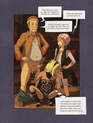 blowjob dialogue gravity_rush kat_(gravity_rush) threesome