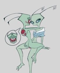 2023 2_fingers 2_toes alien alien_humanoid almighty_tallest_miyuki almighty_tallest_red antennae_(anatomy) arched_back ass back_dimples barefoot bedroom_eyes blue_eyes blush blushing bodily_fluids bottomless bottomless_female butt claws clothed clothing crop_top curled_antennae digital_drawing_(artwork) digital_media_(artwork) dominant dominant_female duo eyelashes feet female femboy femdom feminine_male fingers flat_chest flat_chested full-length_portrait genital_fluids girly green_body green_skin grey_background hand_on_ass hand_on_butt hands_behind_head hi_res humanoid invader_zim irken lewdofdoom lidded_eyes looking_at_another looking_at_partner looking_pleasured male male/female malesub midriff narrowed_eyes nickelodeon nude nude_male on_lap pak partially_clothed partially_clothed_female portrait pose red_eyes revealing_clothes seductive seductive_eyes seductive_look seductive_pose sex shirt simple_background sitting sitting_on_another sitting_on_lap sitting_on_person skimpy slim slim_female slim_male small_waist smile smiling smiling_at_partner smirk smirking smirking_at_partner straight submissive submissive_male the_almighty_tallest thick_thighs toes topwear wide_hips