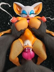 ai_generated blush breasts bulge crying crying_while_penetrated cum cum_in_pussy cum_inside dog_penis fishnet_armwear fishnet_legwear fishnets gigantic_breasts holding_breast huge_breasts huge_nipples knotted_penis lifted_by_breasts male_pov milk milk_squirt nipples penis penis_in_pussy pov pubic_hair rouge_the_bat sega sonic_(series) sonic_the_hedgehog_(series) stomach_bulge tongue tongue_out werewolf