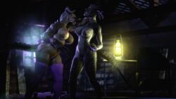 2girls 3d anthro anthrofied areolae argonian argonian_female big_hands bioluminescence blue_eyes breasts claws crossover deathclaw duo duo_female eye_contact fallout female female_deathclaw female_only glowing glowing_eyes green_skin grey_skin horns huge_ass huge_breasts inside interspecies kiss lamp nipples nude orange_eyes pervertguy341 pussy saliva saliva_trail scalie source_filmmaker source_request spikes standing tail teeth the_elder_scrolls thick_thighs thighhighs tongue tongue_out video_games wide_hips window yuri