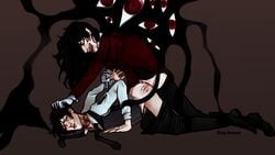 2boys alucard_(hellsing) anal anal_penetration black_butler crossover demon_boy gay hellsing kuroshitsuji male_only monster_boy sebastian_michaelis vampire yaoi