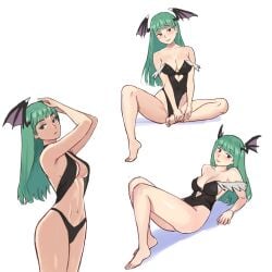 1:1 1:1_aspect_ratio 1girls 2d 2d_(artwork) 2d_artwork above_view adult adult_female almost_naked almost_nude alternate_angle alternate_view arm_support armpit armpit_crease armpit_peek armpits background bare_armpits bare_arms bare_belly bare_calves bare_chest bare_hands bare_hips bare_knees bare_legs bare_midriff bare_navel bare_shoulders bare_skin bare_thighs bare_toes barefoot belly belly_button big_boobs big_breasts bikini bikini_bottom bikini_only bikini_top black_bikini black_bikini_bottom black_bikini_top black_leotard black_swimsuit black_swimwear black_topwear blank_background blank_expression blank_eyes blank_stare blunt_bangs bored bored_expression breasts busty busty_female busty_girl calves cleavage closed_mouth_smile clothing_cutout collarbone curvaceous curvaceous_body curvaceous_female curvaceous_figure curvaceous_hips curvy curvy_body curvy_female curvy_figure curvy_hips darkstalkers different_angle digital digital_art digital_drawing digital_drawing_(artwork) digital_media digital_media_(artwork) drawing elbows emotionless exposed exposed_armpits exposed_arms exposed_belly exposed_chest exposed_hips exposed_legs exposed_midriff exposed_navel exposed_shoulders exposed_skin exposed_thighs exposed_toes eye-level_view eyebrows_visible_through_hair feet feet_out_of_frame female female_focus female_only fingers fit_female foot_out_of_frame from_above from_above_view from_front from_side front_view full_body full_body_view glistening_boobs glistening_breasts glistening_hair glistening_legs glistening_shoulders glistening_skin glistening_thighs glossy_breasts glossy_hair green-haired_female green_hair groin hairless_armpits halterneck hand_on_foot hand_on_hair hand_on_head hand_on_leg hand_on_own_foot hand_on_own_hair hand_on_own_head hand_on_own_leg hands_on_hair hands_on_head hands_on_own_hair hands_on_own_head head_tilt hi_res high-angle_shot high-angle_view high_angle high_angle_view high_res high_resolution highres hourglass_figure inguinal_crease inguinal_ligament inner_thighs knee_up knees knees_out_of_frame knees_up large_boobs large_breasts lean_figure legs legs_apart legs_closed legs_spread legs_together leotard linea_alba long_hair looking_at_viewer mature mature_female mature_woman midriff_cutout monotone_background morrigan_aensland mostly_nude multiple_views naked naked_female naked_woman narrow_waist navel nearly_nude neutral_expression no_shoes nude nude_female nudity one_color_background plain_background posing posing_for_the_viewer posing_naked posing_nude practically_nude presenting_armpit reclining reclining_pose red-eyed_female red_eyes shaved_armpits shiny_breasts shiny_hair shiny_legs shiny_shoulders shiny_skin shiny_thighs shoulders side_view sitting slender_body slender_waist slim_female slim_waist smile smiley_face smiling smiling_at_viewer solid_color_background solo spread_legs spreading_legs spreading_thighs stomach swimsuit swimwear thighs thighs_together three-quarter_view three_quarter_view tilted_head toes top_view topwear touching_foot touching_hair touching_head touching_leg touching_own_hair touching_own_head turquoise-haired_female turquoise_hair watcher_hollow white_background wide_hips wings wings_on_head woman