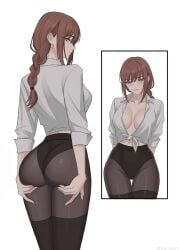 1girls 2d 2d_(artwork) 2d_artwork adult adult_female alternate_angle alternate_view anime anime_character arm_behind_back ass ass_cleavage ass_crack ass_grab ass_support back_shot back_view background behind_view big_boobs big_breasts black_legwear black_pantyhose black_stockings black_tights blank_background braid braided_hair braided_ponytail braids breasts breasts_apart busty busty_female busty_girl butt butt_grab chainsaw_man charlesart cleavage closed_mouth_smile collarbone different_angle digital digital_art digital_drawing digital_drawing_(artwork) digital_media digital_media_(artwork) drawing eye-level_view eyebrows_visible_through_hair fanart female female_focus female_only fingers fondling_butt from_back from_behind from_behind_angle from_behind_view from_front front_view gluteal_fold grabbing_ass grabbing_butt grabbing_own_ass grabbing_own_butt groin groping_ass groping_butt hair_between_eyes hand_behind_back hand_on_ass hand_on_butt hand_on_own_ass hand_on_own_butt hands_on_ass hands_on_butt hands_on_own_ass hands_on_own_butt head_tilt holding_butt hourglass_figure inframammary_fold knees_out_of_frame large_boobs large_breasts lean_figure legs_closed legs_together legwear long_hair looking_at_viewer looking_back looking_back_at_viewer makima_(chainsaw_man) manga_character mappa mature mature_female mature_woman monotone_background multiple_views narrow_waist one_color_background pantyhose plain_background ponytail portrait profile rear_view red-haired_female red_hair ring_eyes ringed_eyes shonen_jump shoulders shueisha single_braid slender_body slender_waist slim_female slim_waist smile smiley_face smiling smiling_at_viewer solid_color_background solo standing stockings thick_ass thick_butt thighs thighs_together tied_hair tights tilted_head top_view touching_ass touching_butt touching_own_ass touching_own_butt upper_body weekly_shonen_jump white_background wide_hips woman yellow-eyed_female yellow_eyes