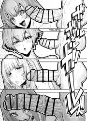 4futas big_penis blush comparing erect_penis erection foreskin futa_only futanari huge_cock large_penis penis_size_comparison penis_size_difference pleasure_face size_comparison small_penis sweat sweatdrop sweating thick_penis veiny_penis vulanve