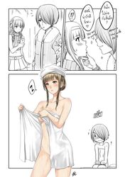 asketch erection_under_clothes futanari intersex nut-chan original tagme towel xtermination