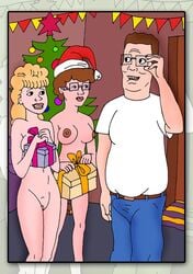 christmas hank_hill king_of_the_hill luanne_platter peggy_hill tagme yaoinami