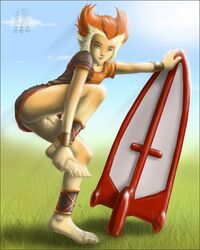 2007 anthro fur furry male male_only solo tagme thundercats uncut upskirt wilykat zen