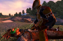 anal argonian cum game_screenshot khajiit male mod multiple_males nipple_piercing oblivion prince_albert_piercing slave the_elder_scrolls yaoi