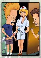 beavis beavis_and_butt-head butt-head clothing nurse tagme