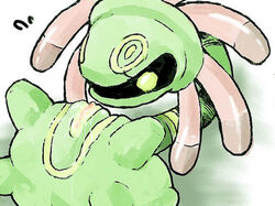 color cradily female female_only feral green_skin nude pokemon pokemon_rse pussy_juice solo t_(artist) tagme