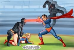 1girls 2boys 2d afterimage blonde_hair busty dc dc_comics dcu female hourglass_figure male penis pussy rape scribbler sex supergirl supergirl_(dcu) superman superman_(2025) superman_(series) tagme ultraman_(dc) vagina wide_hips