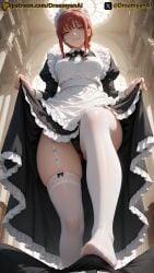 1girls 2025 4k ai ai_assisted ai_generated anime anime_style artist_name barefoot breasts chainsaw_man dreamyan_ai feet female foot_fetish hi_res high_quality high_resolution highres maid maid_apron maid_headdress maid_outfit maid_uniform makima_(chainsaw_man) orange_eyes patreon red_hair ringed_eyes seductive seductive_eyes seductive_look seductive_pose seductive_smile short_hair stockings thick_ass thick_thighs thighhighs thighs toes uncensored white_legwear white_stockings white_thighhighs