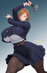 kugisaki nobara from jujutsu kaisen by neitherart