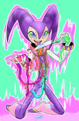 1boy ambiguous_gender candy_gore clothing femboy gloves knife male male_only nightmaren nights nights_into_dreams simple_background smile solo video_games