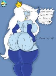 ice queen (adventure time) from adventure time by nutboiart8008