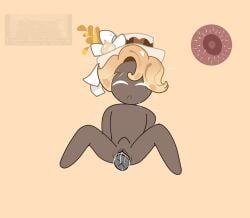 clitoris closed_eyes cookie_run cookie_run_kingdom cum cum_in_pussy cum_inside legs_apart legs_spread npc sperm_meets_ovum sugar_coat_cookie