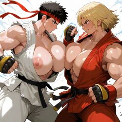 ken masters from street fighter by kosine1777