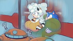 lanolin the sheep from sega by justelm25
