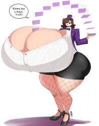 big_breasts breasts breasts_bigger_than_head busty busty_boy cleavage futanari gay gigantic_breasts gigantic_tits huge_breasts intersex lyric_(mr._blue) magician male male_cleavage male_only male_with_breasts shy_guy sissy trans trans_woman