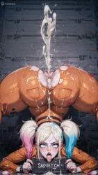 1eyedemperor 1girls 1male 2d 2d_(artwork) 2d_artwork abs adult adult_female after_anal after_fellatio after_gangbang after_orgasm after_sex after_vaginal ahe_gao ahegao_face ai_assisted ai_generated anal anal_sex anus anus_peek ass ass_focus ass_up ass_up_face_down asshole batman_(series) before_sex belly big_ass big_breasts big_thighs bimbo bimbo_body bimbofication blonde_female blonde_hair blue_eyes blue_hair blush bodysuit bodysuit_under_clothes bottomless bottomless_female breast_squish breasts broken bukkake chains chocker cleavage clothed clothed_female clothing covered_in_cum crazy_eyes crazy_girl crazy_smile criminal cum cum_in_ass cum_in_mouth cum_in_pussy cum_in_pussy cum_in_womb cum_inside cum_on_body cum_on_breasts cum_on_face cum_on_hair cum_splash cum_spurt cum_squirt cum_string cumshot curvy curvy_body curvy_female curvy_figure curvy_hips dark_lighting dc dc_comics destroyed_anus destroyed_pussy double_ponytail dripping dripping_cum dripping_precum dripping_pussy dripping_semen english english_text erect_nipple erect_nipples erect_penis erection exposed_anus exposed_nipples exposed_pussy eyes_rolling_back eyeshadow female female_focus female_only filled_belly filled_uterus filled_with_cum filled_womb fingerless_gloves front_view full_body gangbang grey_skin hairy hairy_pussy harley_quinn harley_quinn_(series) harley_quinn_(suicide_squad_game) hourglass_figure huge_ass huge_breasts indoors jail jewerly large_boobs large_breasts large_thighs leg_up legs_apart legs_tied lingerie lips lipstick long_hair looking_at_viewer makeup mature mature_female mommy mugshot multicolored_hair muscular muscular_anthro muscular_female nails night on_knees oneyedemperor open_eyes open_mouth orange_bodysuit orange_clothing pink_hair ponytail pose prison prison_bitch prison_clothes prison_uniform prisoner prisoner_woman public public_hair puffy_nipples puffy_pussy purple_eyeshadow pussy pussy_hair red_lipstick red_nails revealing_clothes ripped_clothing ripped_pants ripped_pantyhose sagging_breasts sex sharp_nails short_hair smile smiley_face solo solo_female solo_focus spiked_collar squatting squirting standing standing_on_one_leg standing_sex stomach suicide_squad suicide_squad:_kill_the_justice_league suicide_squad_(2016) thick_thighs tied_up tight_pants tongue tongue_out turquoise_hair twintails two-tone_hair two_colored_hair two_tone_hair unzipped uterus vagina vaginal_penetration vaginal_sex voluptuous voluptuous_female waist wet wet_body wet_pussy white-skinned_female white_background white_hair white_hair_female wide_hips