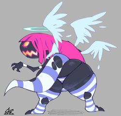 kaiju stocking from panty & stocking with garterbelt by caliginous
