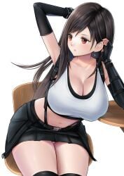 tifa lockhart from final fantasy by takapin