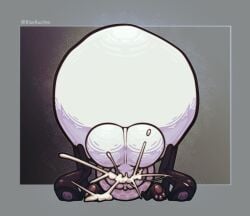 back_view balls battle_for_dream_island bfdi big_balls blueruchka cum cum_in_pussy cum_leaking_out_of_pussy doggy_style female golf_ball_(bfdi) male object_show object_shows paws penis penis_in_pussy pussy size_difference smaller_female snowball_(bfdi) the_power_of_two